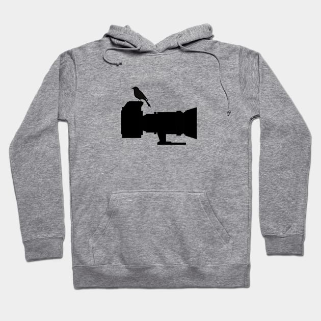 Is that a bird on my camera? Hoodie by orioleoutdoor